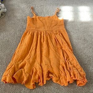 unknown brand-yellow/orange sundress